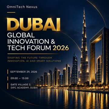 Cover Image for DUBAI GLOBAL INNOVATION & TECH FORUM 2026