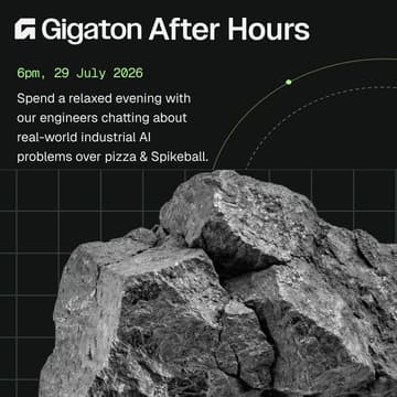 Cover Image for Gigaton After Hours | Industrial AI, Pizza & Spikeball