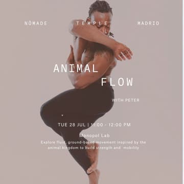 Cover Image for Animal Flow with Peter James