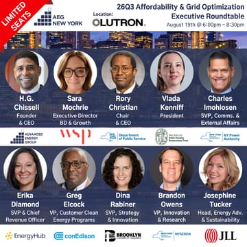 Cover Image for 26Q3 New York Executive Roundtable: Affordability & Grid Optimization