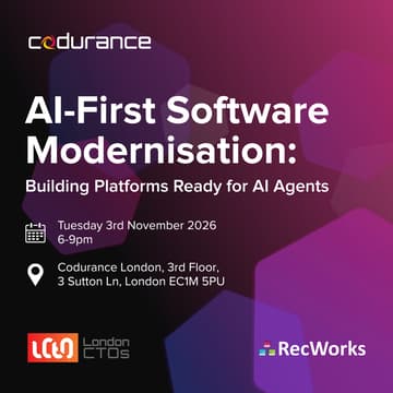 Cover Image for AI-First Software Modernisation: Building Platforms Ready for AI Agents