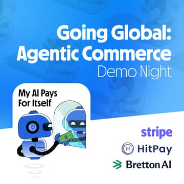 Cover Image for Stripe x HitPay x Bretton: Agentic Commerce Demo Night