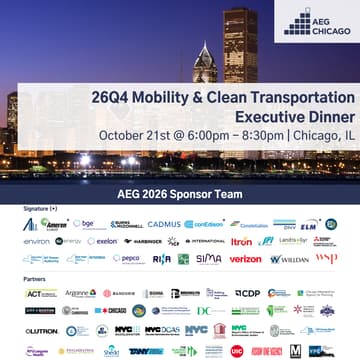 Cover Image for 26Q4 Chicago Executive Dinner: Mobility & Clean Transportation