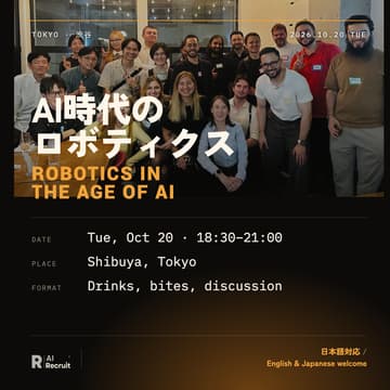 Cover Image for Robotics in the age of AI#3｜AI時代のロボティクス