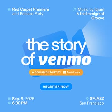 Cover Image for Venmo Documentary Red Carpet Premiere