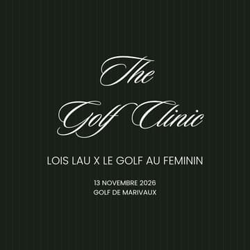 Cover Image for The Golf Clinic by Lois Lau x Le Golf Au Feminin