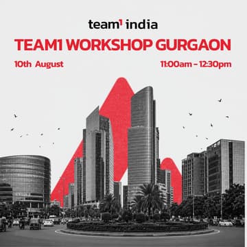 Cover Image for Team1 India Workshop - Gurgaon