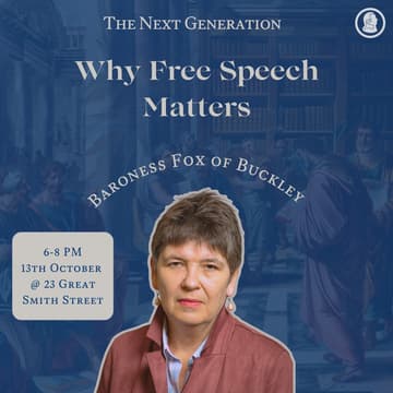Cover Image for The Next Generation with Baroness Fox