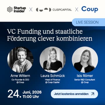Cover Image for VC Funding und staatliche Förderung clever kombinieren