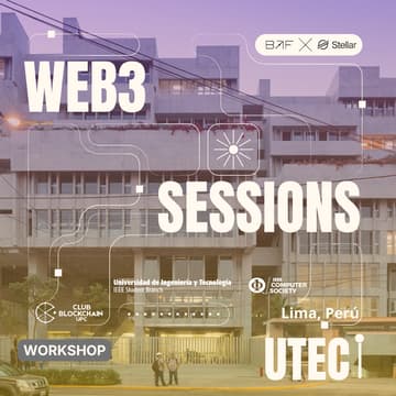 Cover Image for Web3 Sessions - Stellar en UTEC