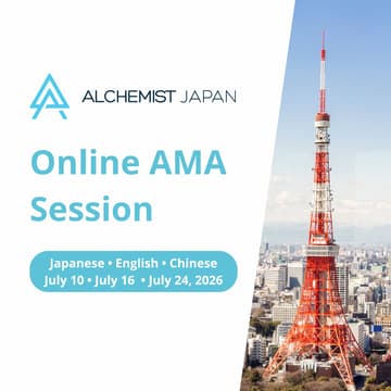 Cover Image for 💻 Online AMA Session | Alchemist Japan 2026