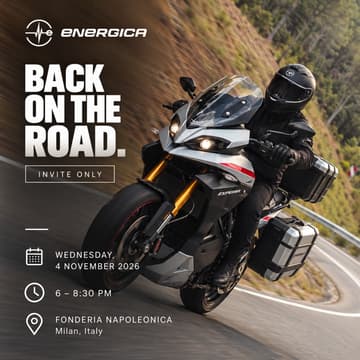 Cover Image for Back on the Road - An Evening with Energica