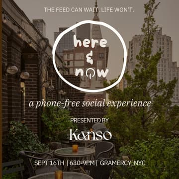 Cover Image for Here & Now: A Phone-Free Experience (NYC)