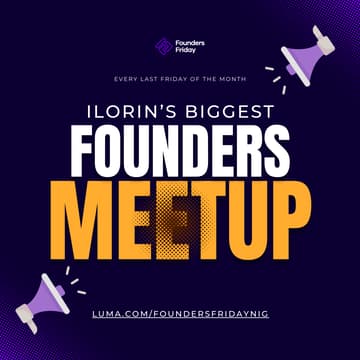 Cover Image for Founders Friday Ilorin