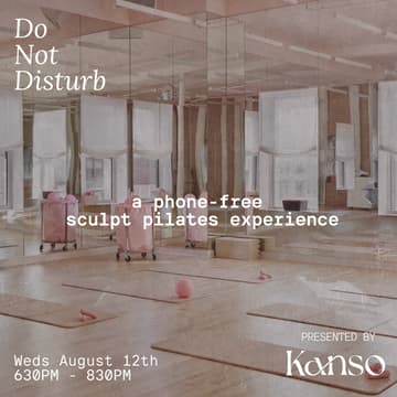 Cover Image for Do Not Disturb: A Phone-Free Sculpt Pilates Experience