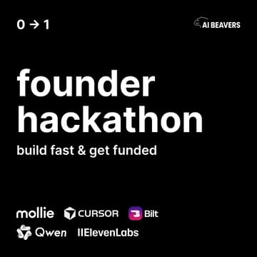Cover Image for founder hackathon: build fast & get funded