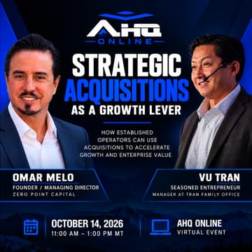 Cover Image for Strategic Acquisitions as a Growth Lever: How established operators can use acquisitions to accelerate growth and enterprise value