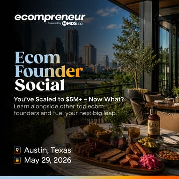 Cover Image for Austin Ecom Founder Social May 2026