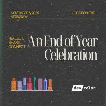 Cover Image for /dev/color Seattle End-Of-Year Celebration