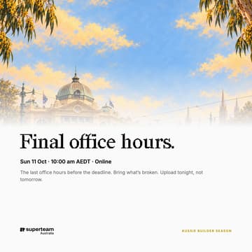 Cover Image for Final Office Hours Before the Deadline
