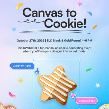 Cover Image for Design & Decorate Cookies with UW/UX