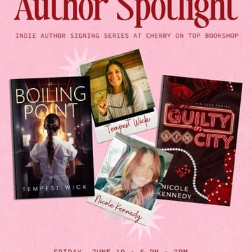 Cover Image for AUTHOR SPOTLIGHT WITH TEMPEST WICK & NICOLE KENNEDY