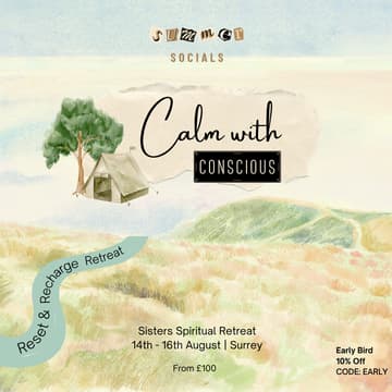 Cover Image for Calm with CONSCIOUS: Reset & Recharge Retreat