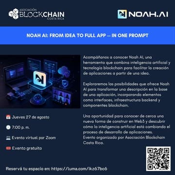 Cover Image for NOAH AI: FROM IDEA TO FULL APP - IN THE PROMPT
