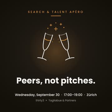 Cover Image for Search & Talent Apéro — Zürich