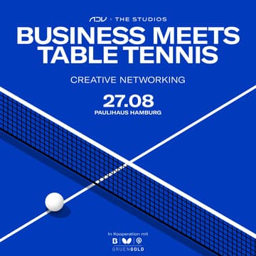 Cover Image for BUSINESS MEETS TABLE TENNIS - Creative Lounge