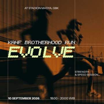 Cover Image for Kahf Brotherhood Run Training Camp: EVOLVE