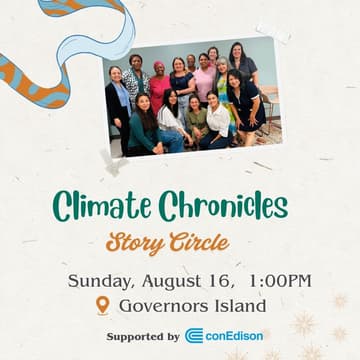 Cover Image for Climate Chronicles Storytelling Public Circle