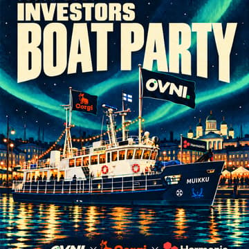 Cover Image for Slush Investors Boat Party (OVNI Capital x Corgi)