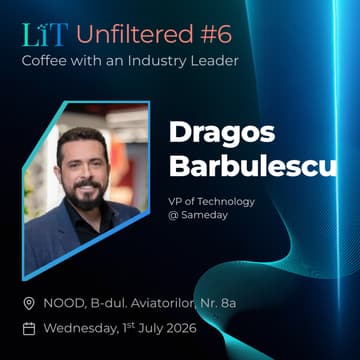 Cover Image for LiT Unfiltered#6 w/ Dragos Barbulescu