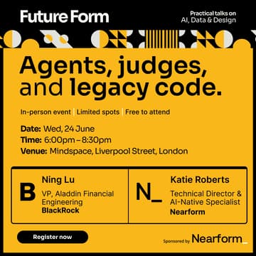 Cover Image for Agents, judges, and legacy code.