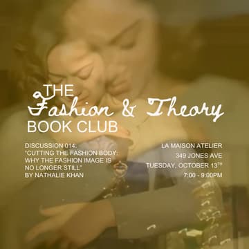 Cover Image for Cutting The Fashion Body: Why The Fashion Image Is No Longer Still by Nathalie Khan