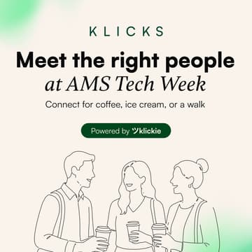 Cover Image for ツKlicks Coffee Connect - Meet the right people at AMS Tech Week