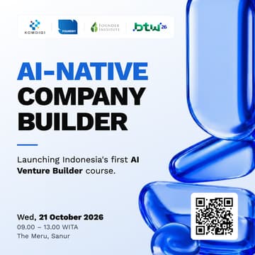 Cover Image for Launching the first AI Venture Builder Course in Indonesia