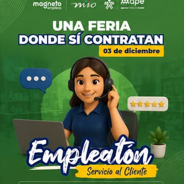 Cover Image for Empleatón Servicio al Cliente (Inscripción empresas)