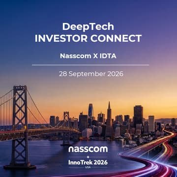 Cover Image for DeepTech Investor Connect | InnoTrek USA 2026 | Nasscom x IDTA