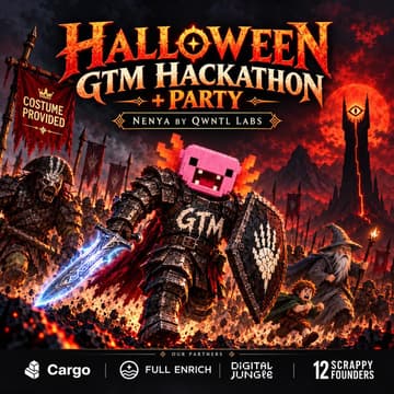 Cover Image for A HALLOWEEN HACKATHON + PARTY (🟠10 spot Left)