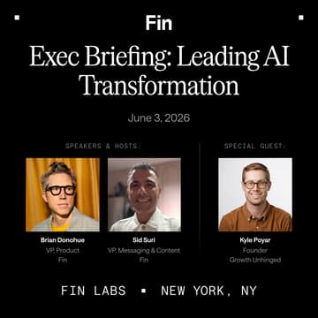 Cover Image for Exec Briefing: Leading AI Transformation, with Kyle Poyar