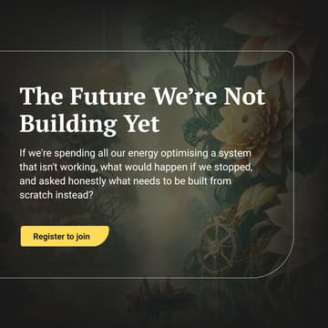 Cover Image for The Future We're Not Building Yet