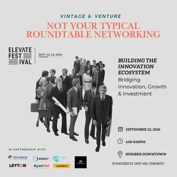 Cover Image for Vintage & Venture: Not Your Typical Roundtable Networking