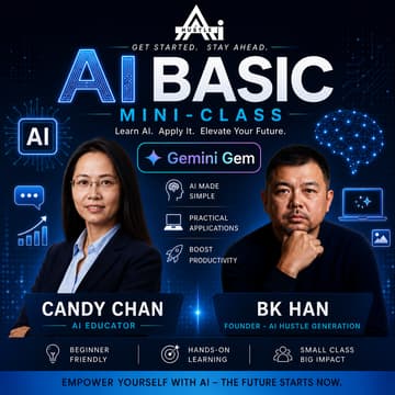 Cover Image for AI BASIC MINICLASS S3 - GOOGLE GEMINI GEM