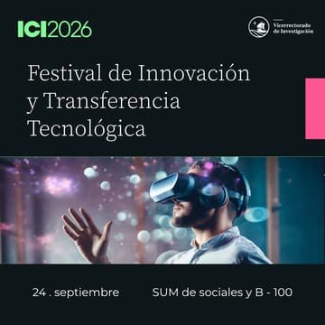 Cover Image for Festival de Innovación y Transferencia Tecnológica | Día 2 - Mañana