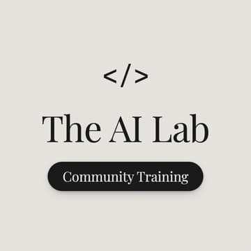 Cover Image for AI Lab July Community Training 101: Claude Cowork