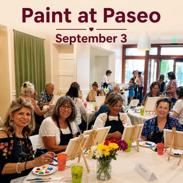 Cover Image for 🎨Paint at Paseo! - FREE