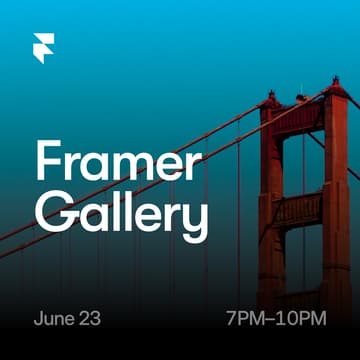 Cover Image for Framer Gallery