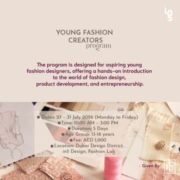 Cover Image for Young Fashion Creators Program